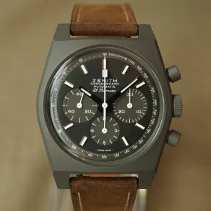 2021 ZENITH CHRONOMASTER REVIVAL SHADOW CHRNOGRAPH WATCH