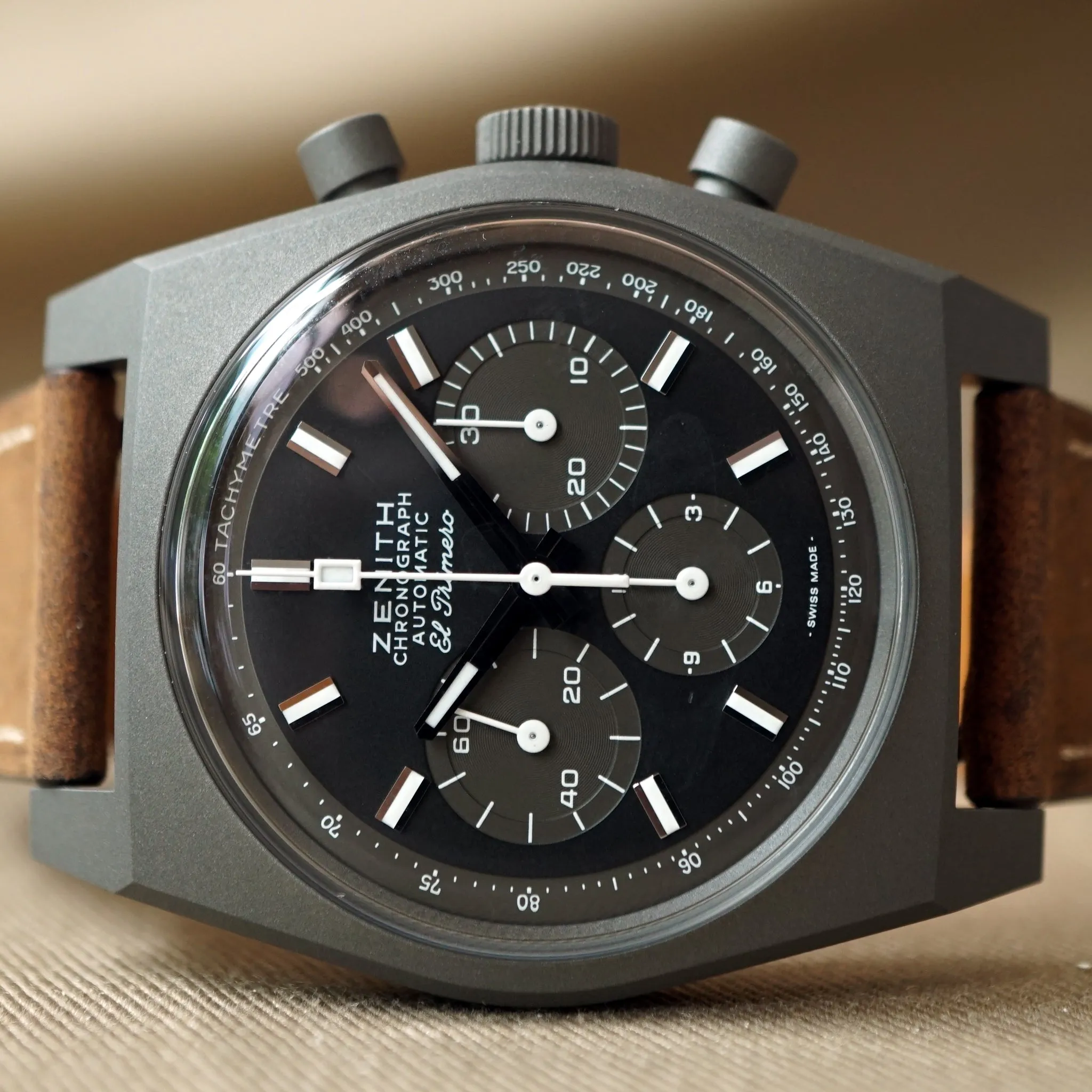 2021 ZENITH CHRONOMASTER REVIVAL SHADOW CHRNOGRAPH WATCH