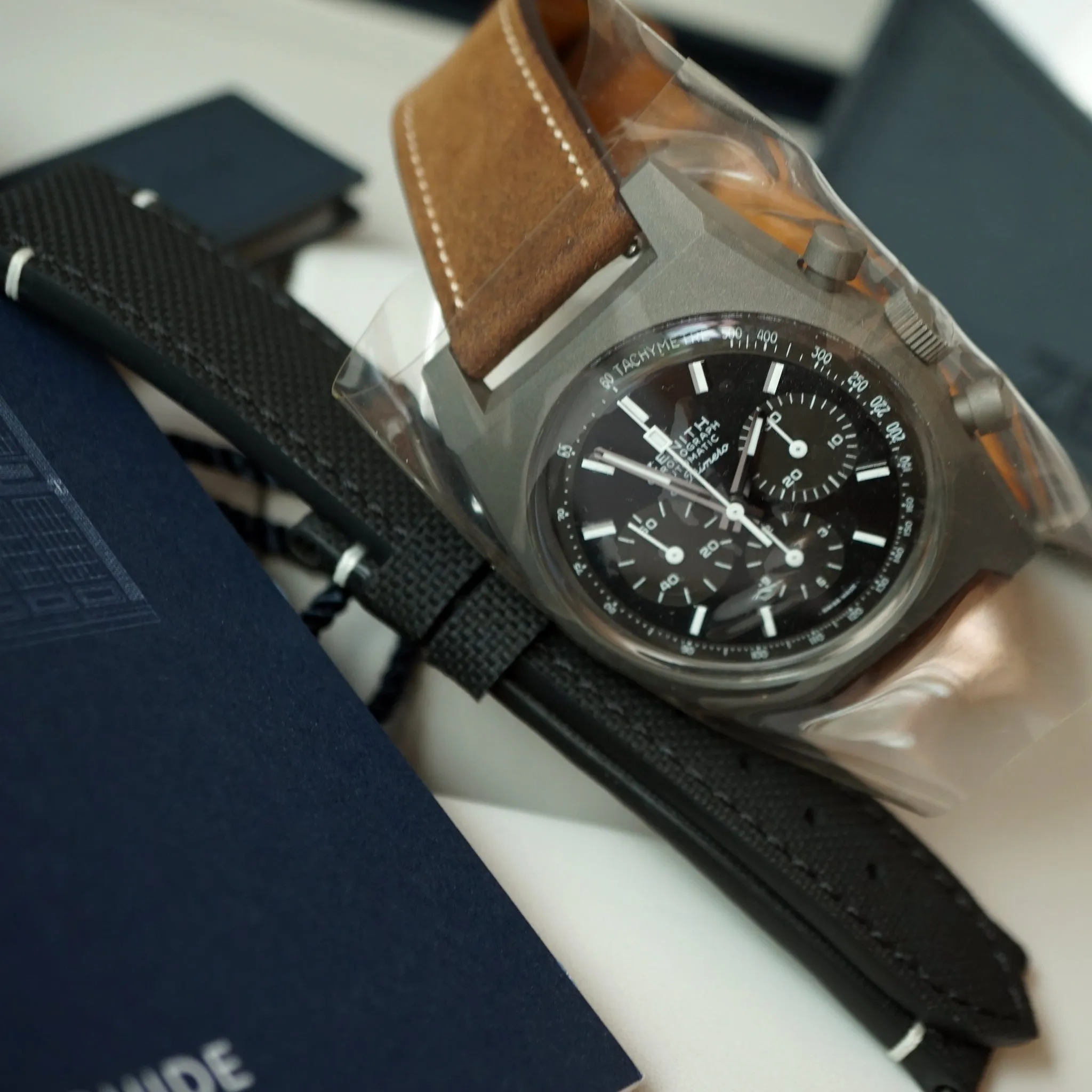 2021 ZENITH CHRONOMASTER REVIVAL SHADOW CHRNOGRAPH WATCH