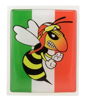 3D Logo Horn Cover Angry Wasp | Vespa LX/LXV/S/Sprint /Primavera/946/GTS