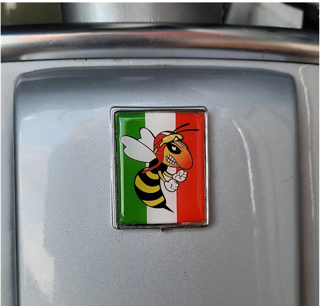 3D Logo Horn Cover Angry Wasp | Vespa LX/LXV/S/Sprint /Primavera/946/GTS