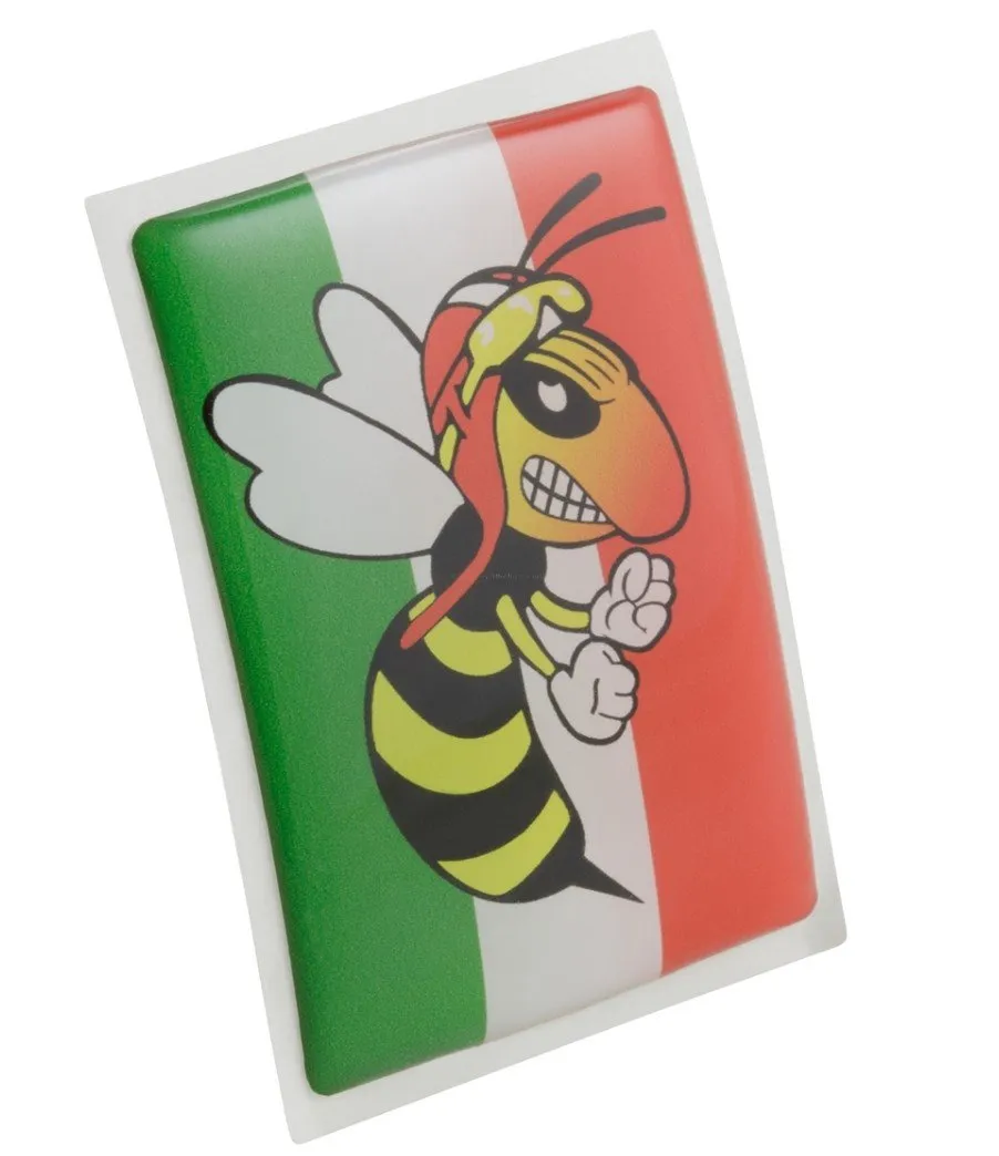 3D Logo Horn Cover Angry Wasp | Vespa LX/LXV/S/Sprint /Primavera/946/GTS