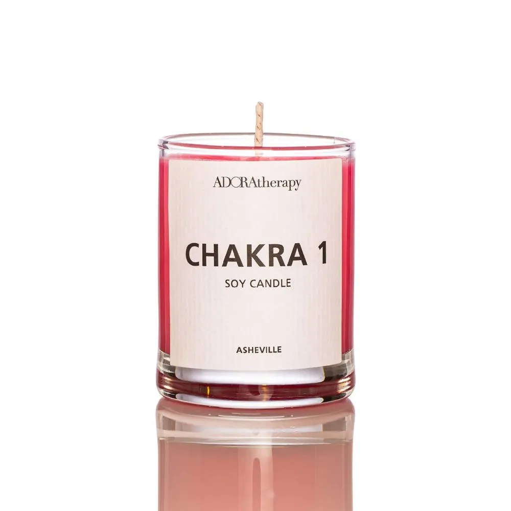 Adoratherapy Root Chakra Meditation Candle