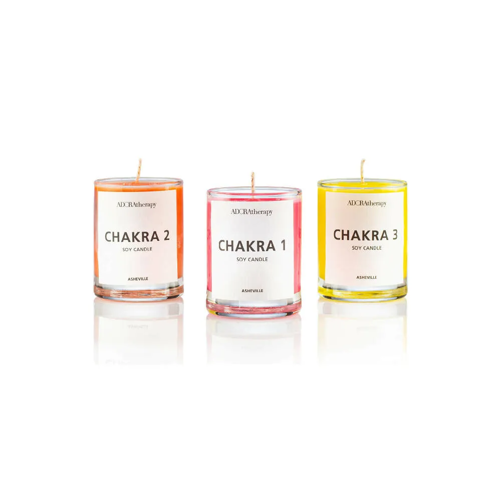 Adoratherapy Root Chakra Meditation Candle