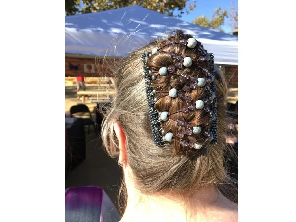 African Butterfly Wire Hair Clip - 11 Tong 399