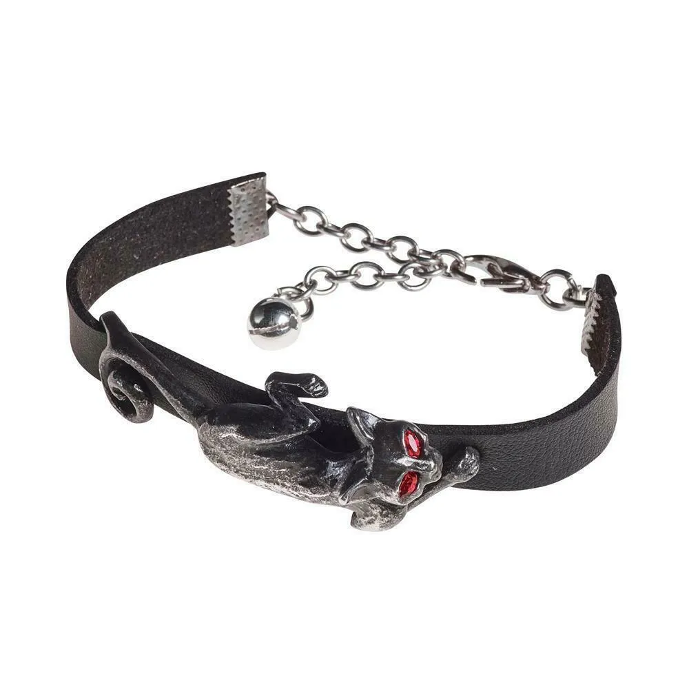 Alchemy Gothic A126  Cat Sith Bracelet