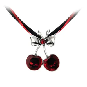 Alchemy Gothic ULFP19 Black Cherry Necklace Pendant
