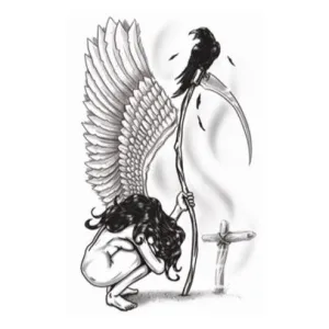 Angel of Death - Gothic Tattoo