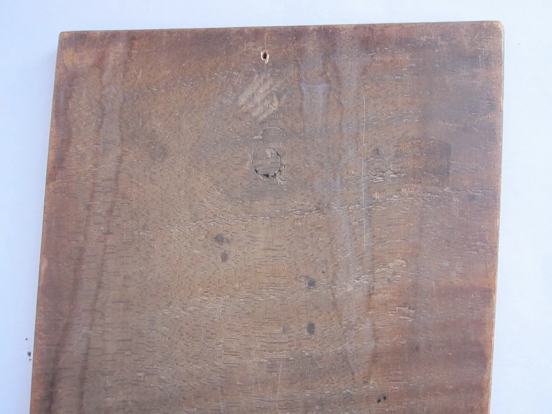 Antique Primitive Saffro Wooden Sock Form