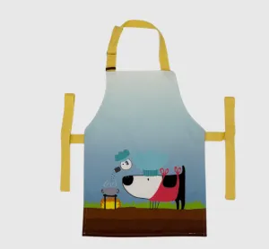 Apron Cooking Dog