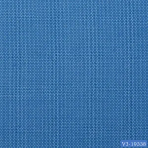 Azure Blue Basketweave Print Vest