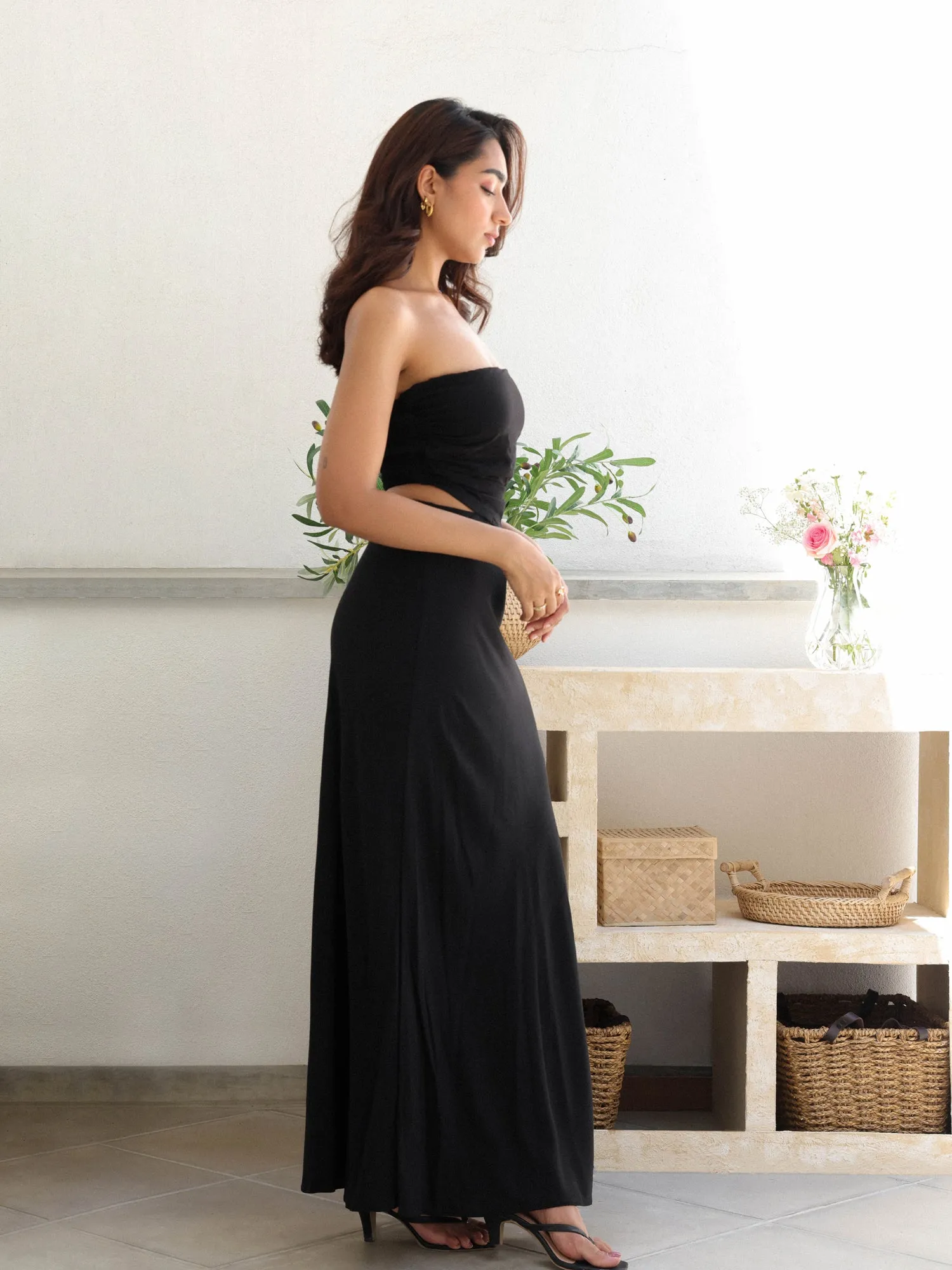 Back Smock Tube Top