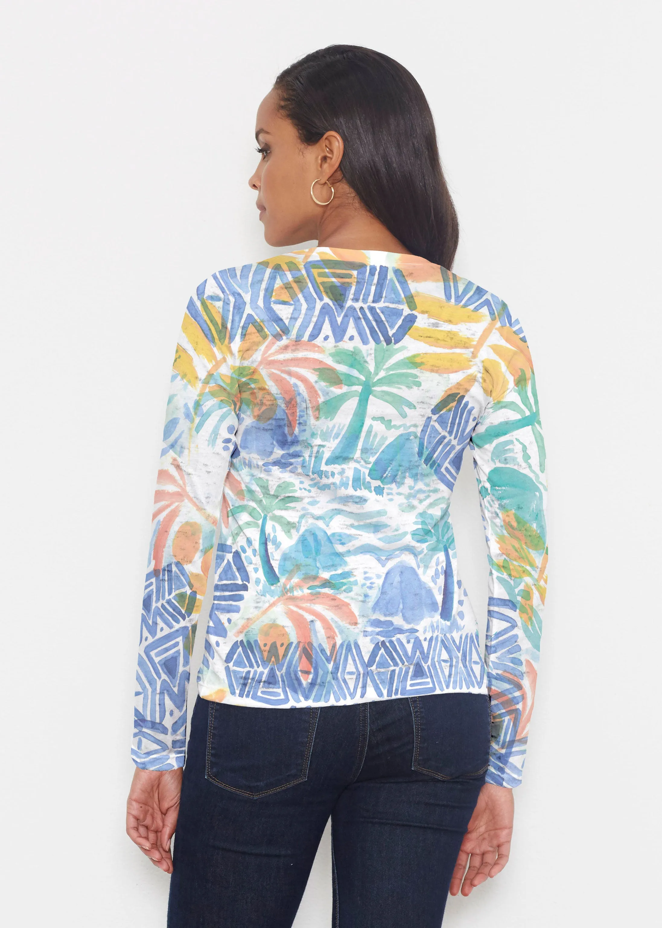 Bahama Mama (17256) ~ Signature Long Sleeve Crew Shirt