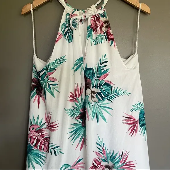 BB Dakota Harlet Trapeze Dress Orchid Jungle Print
