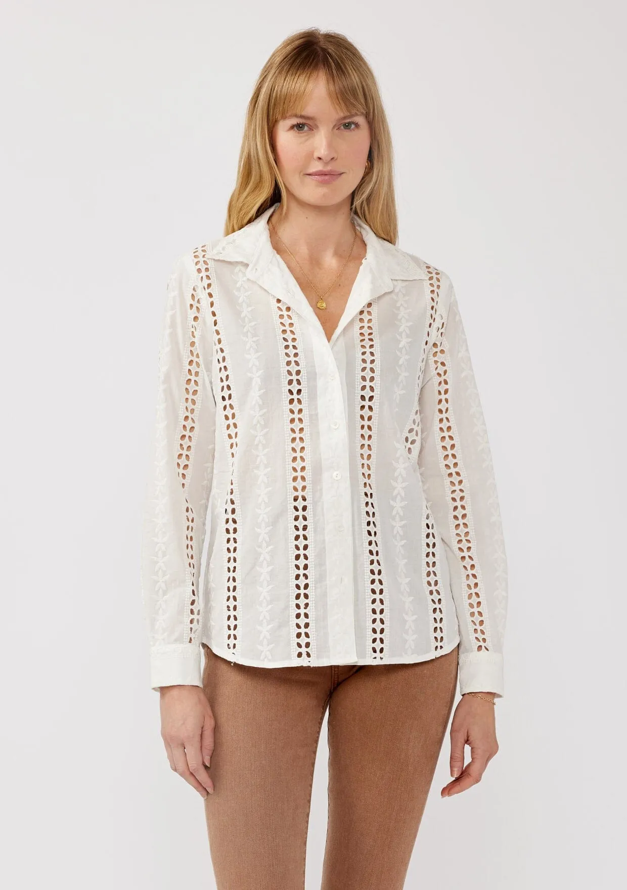 Beachfront Eyelet Shirt