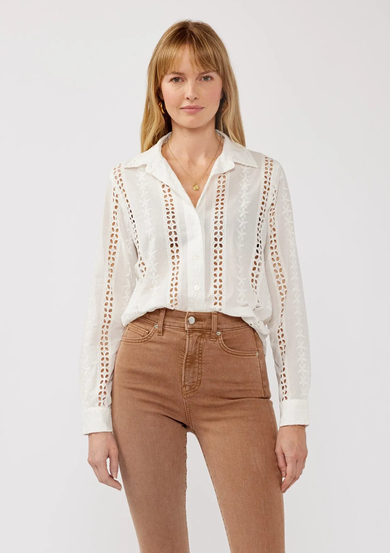 Beachfront Eyelet Shirt