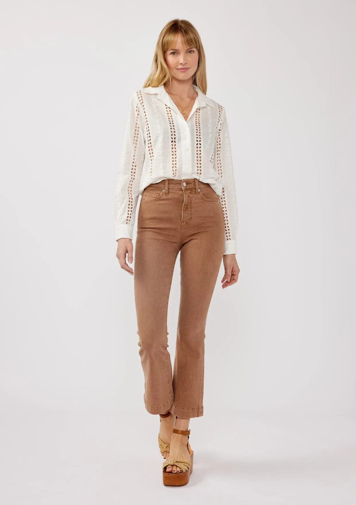 Beachfront Eyelet Shirt