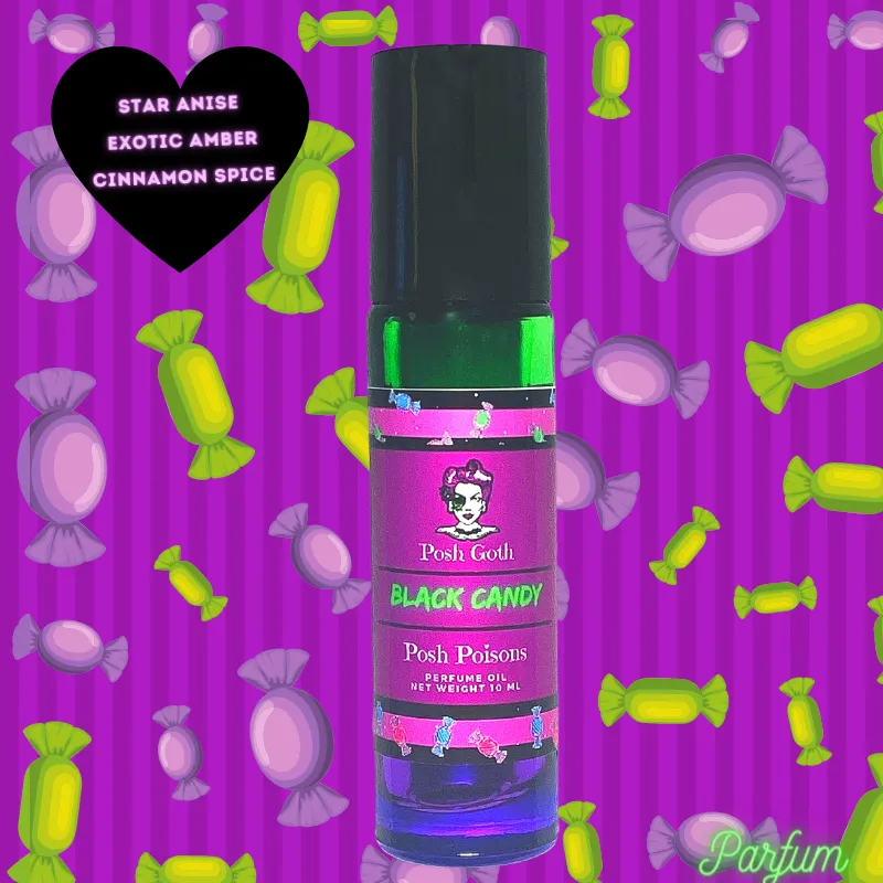 Black Candy Licorice Absinthe Scent Gothic 10 mL Roll On Perfume