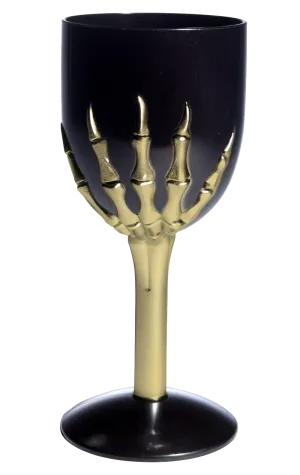 Black Gothic Wine Glass