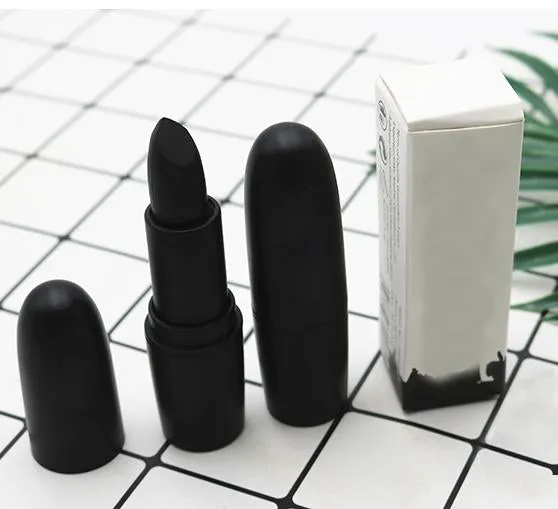 Black matte lipstick MS1021