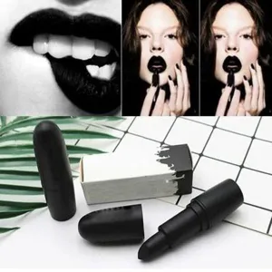 Black matte lipstick MS1021