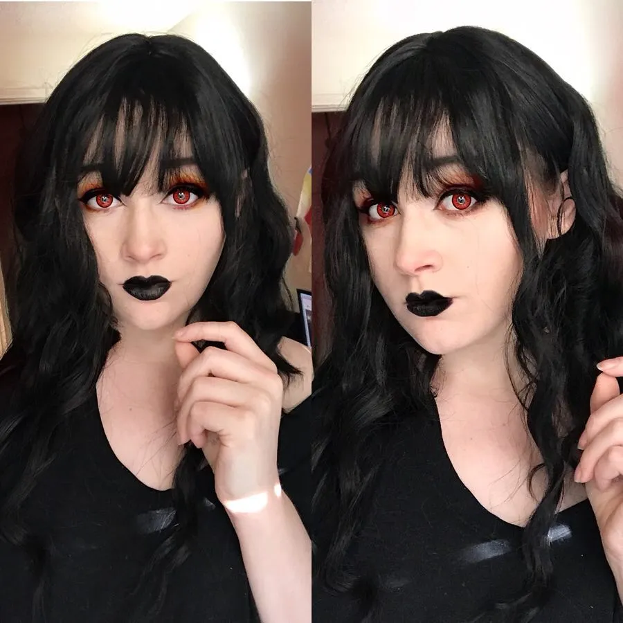 Black matte lipstick MS1021