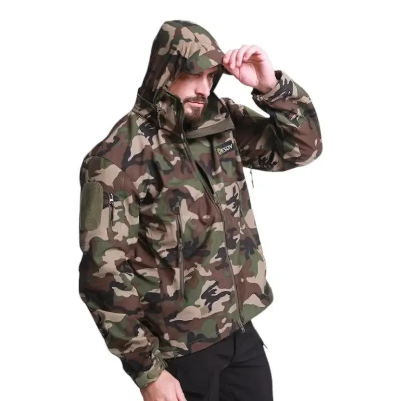Blouson treillis militaire