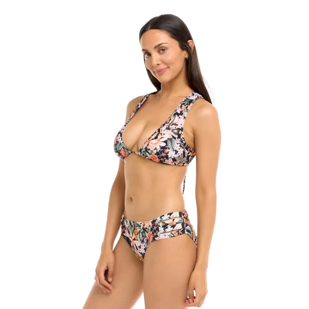 BODY GLOVE MATIRA MILO DEEP V TOP BLACK