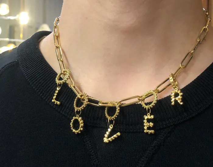 BOHEME "F" INITIAL CHARM rts