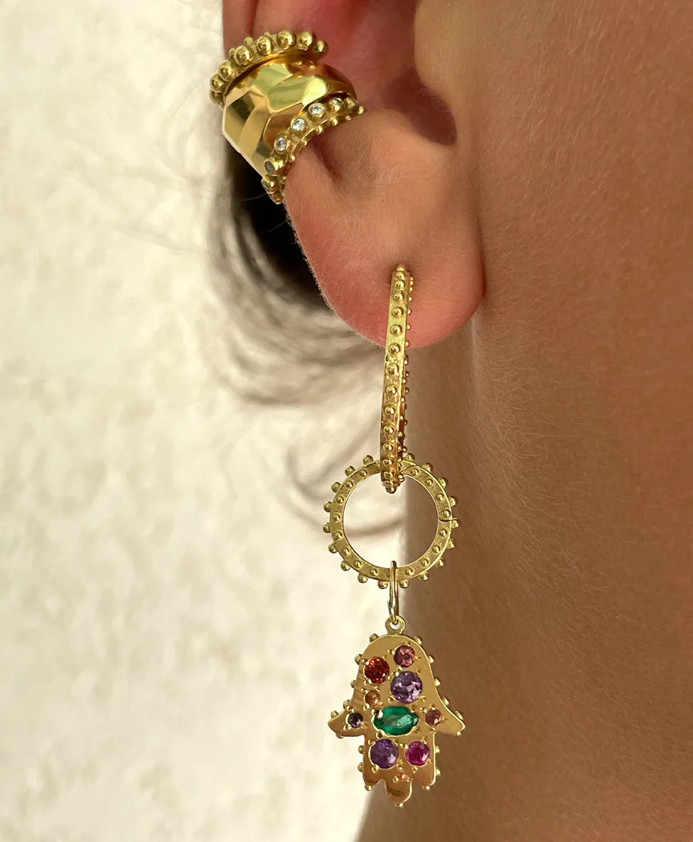 BOHEME SMALL CLICKER CHARM Yellow Gold