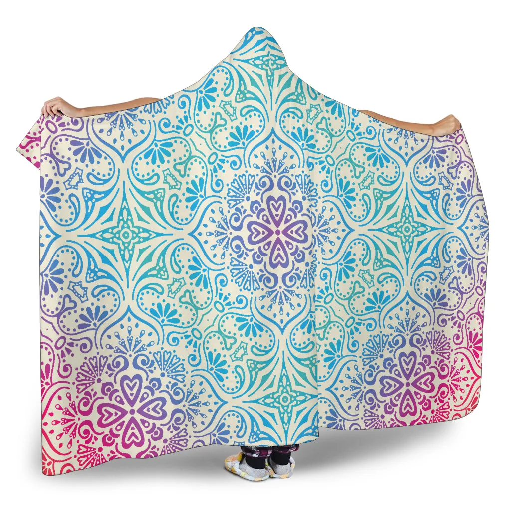 Bohemian Blue Hooded Blankets - $79.99 - 89.99