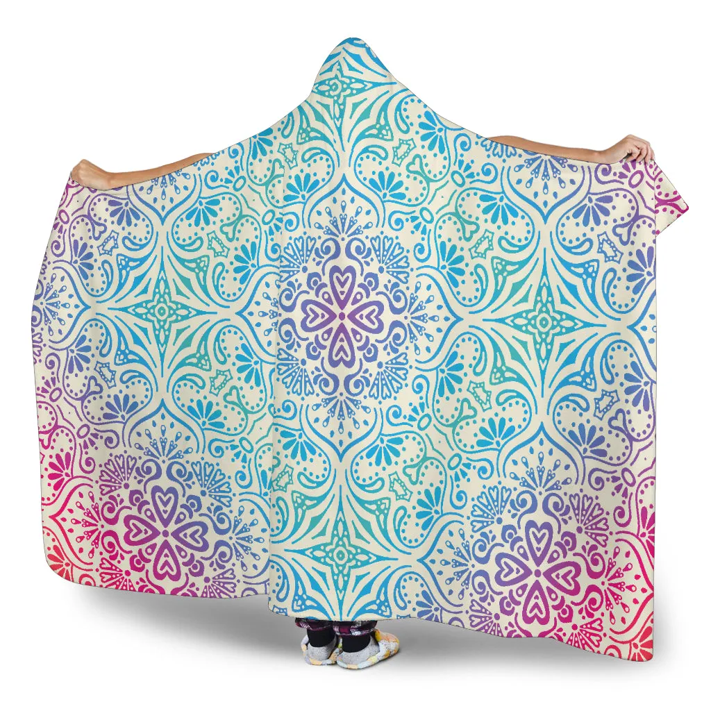 Bohemian Blue Hooded Blankets - $79.99 - 89.99
