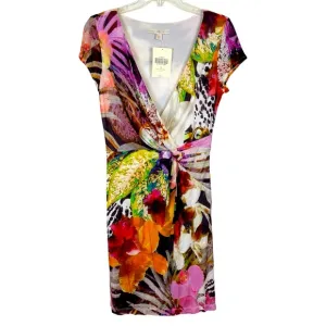 Boston Proper NWT Surplice Tropical Sheath Dress Women’s Size 6