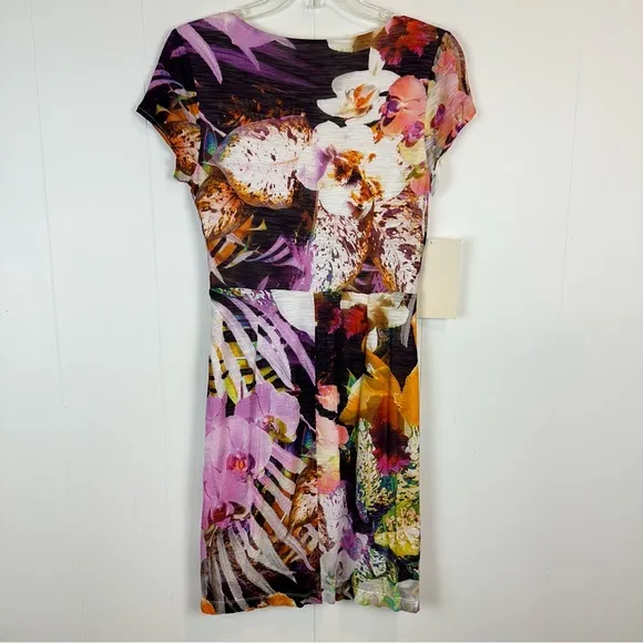 Boston Proper NWT Surplice Tropical Sheath Dress Women’s Size 6