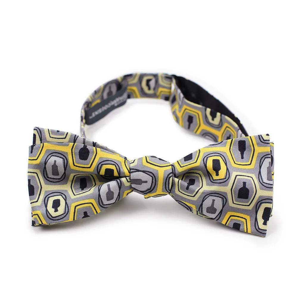 Bourbon Fest© Bow Tie | Gold   Gray