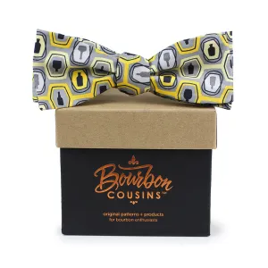 Bourbon Fest© Bow Tie | Gold   Gray