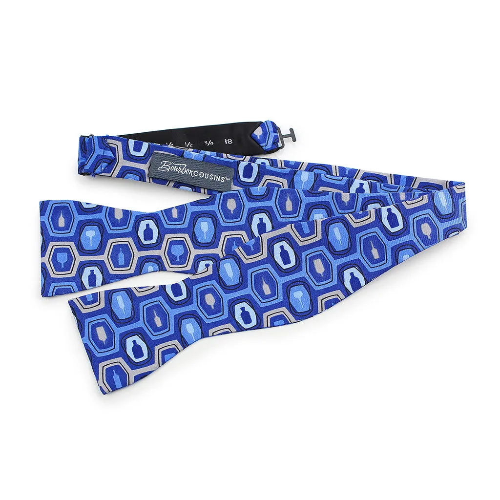 Bourbon Fest© Bow Tie | Royal  Blue   Gray