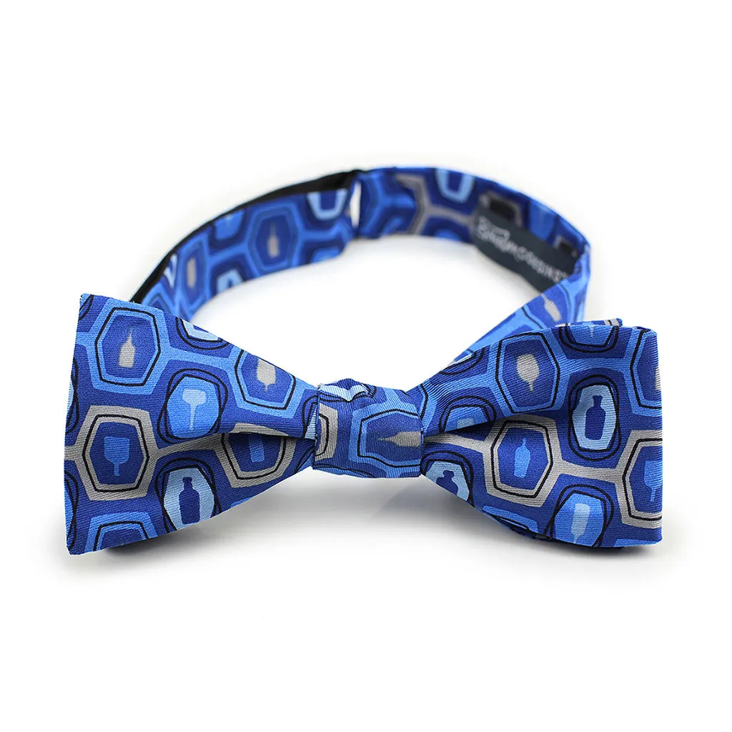 Bourbon Fest© Bow Tie | Royal  Blue   Gray