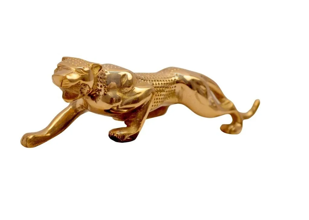 Brass Logo Standing Lion Emblem For Royal Enfield All Models