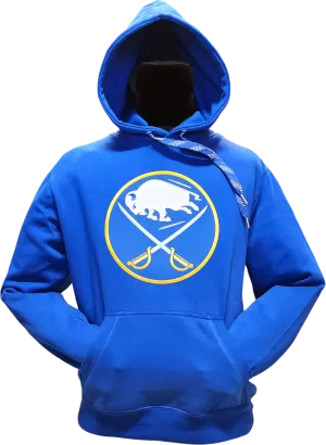 Buffalo Sabres Embroidered Crest Hoodie Royal