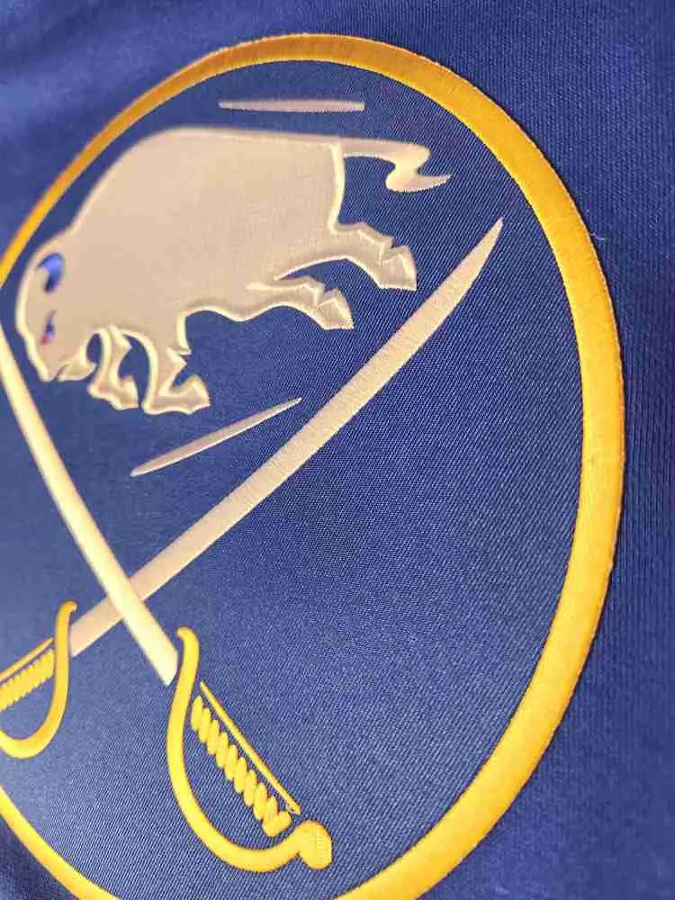 Buffalo Sabres Embroidered Crest Hoodie Royal