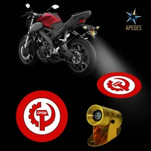 CPUSA Communist Party USA Motorcycle Bike Car LED Projector Light Waterproof