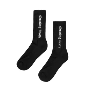 Crawling Death - Gothic Logo Socks Black