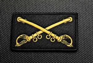 CROSSED SABRES PREMIUM MORALE PATCH