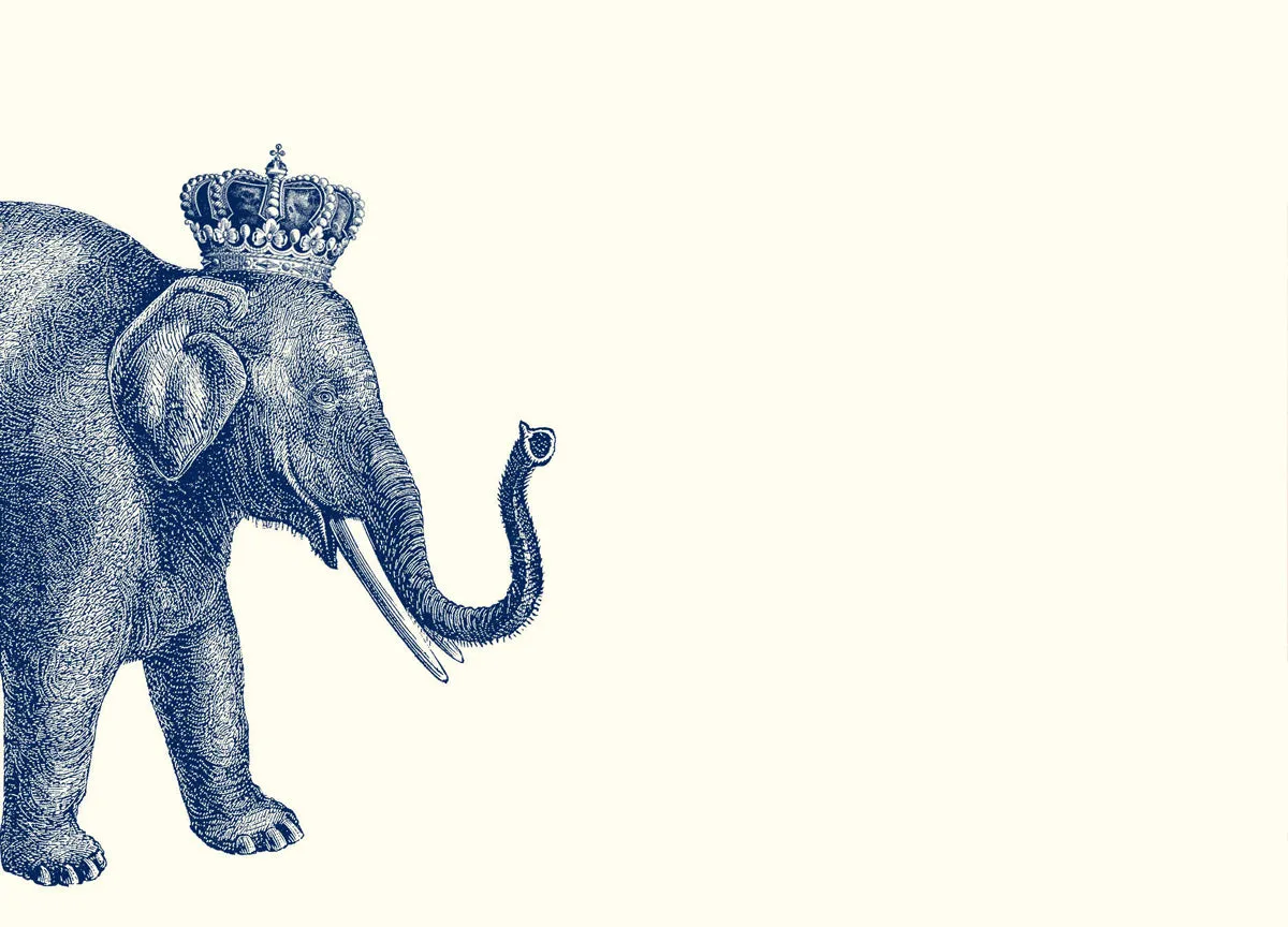 Customizable Lucky Elephant A6 Notes