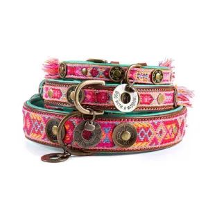 Dog with a Mission -BOHO Rosa Dog Collar