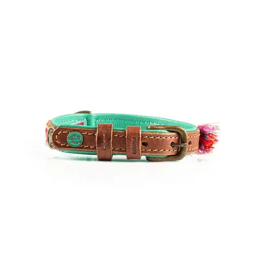 Dog with a Mission -BOHO Rosa Dog Collar