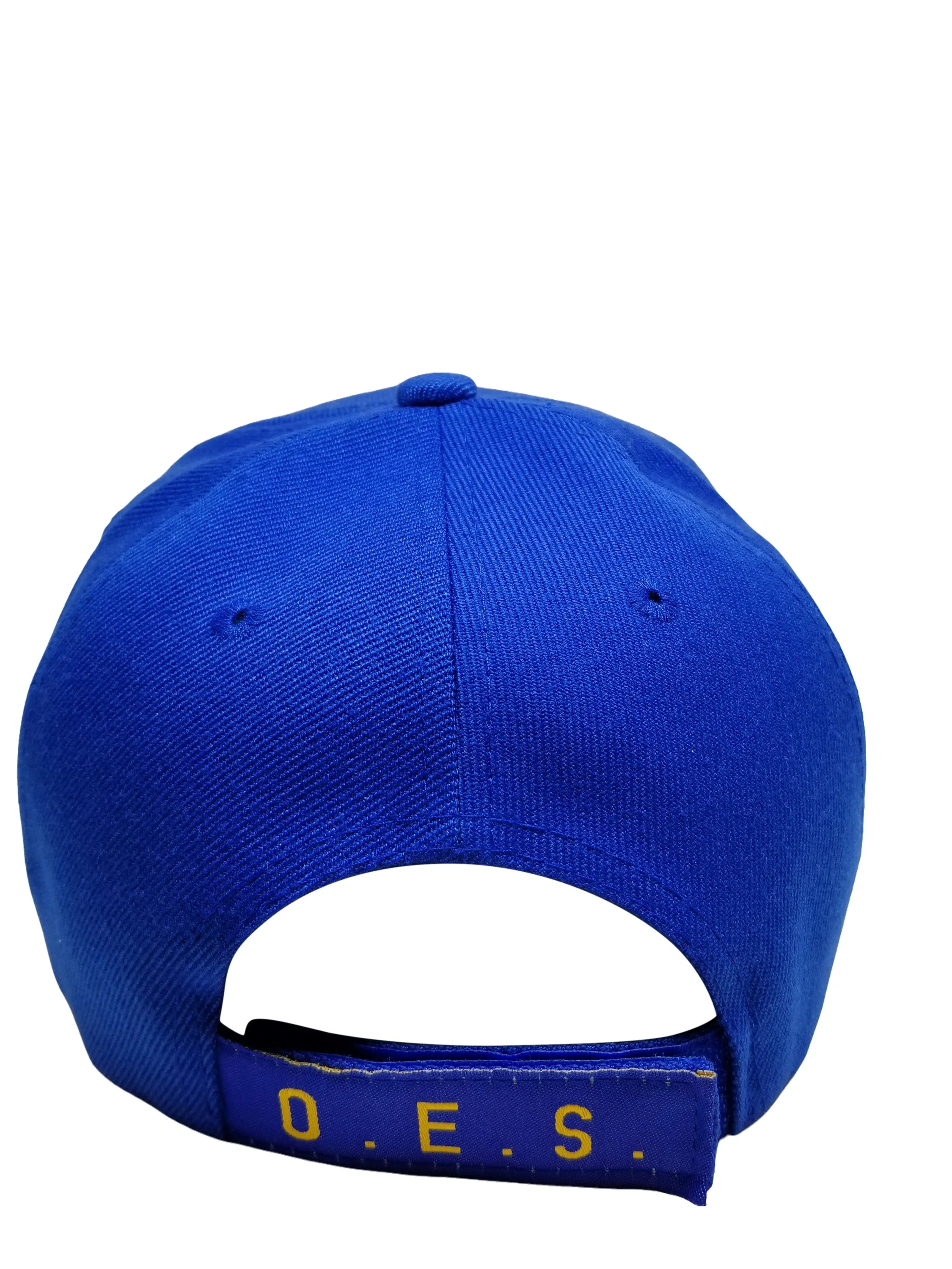 Eastern Star Hat Baseball Cap with Emblem O.E.S., Womens, Royal Blue