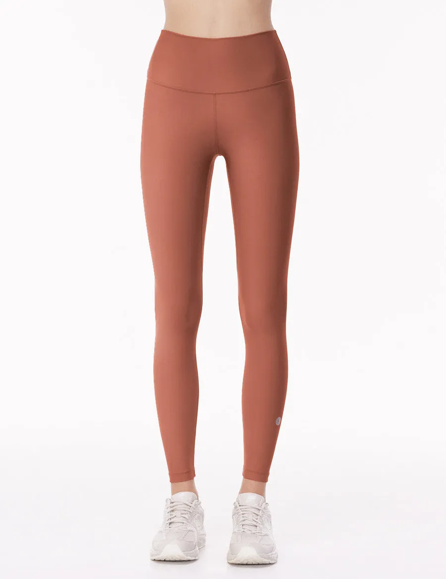 easyoga LA-VEDA Chummy Core Tights5 - R37 Cedar Red