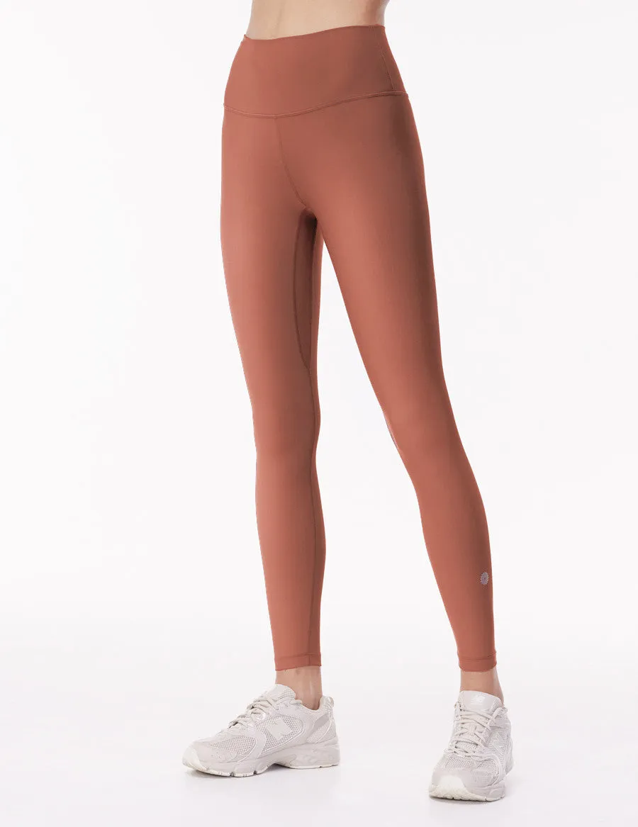 easyoga LA-VEDA Chummy Core Tights5 - R37 Cedar Red